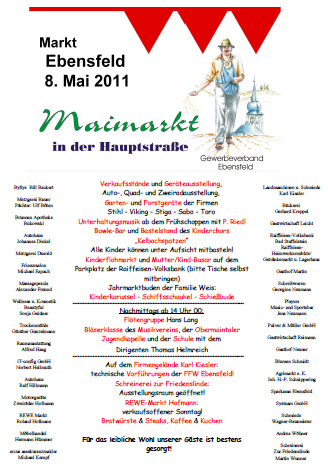 ProgrammMaimarkt2011